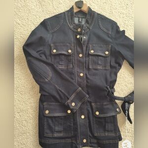 White House Black Market Denim Jacket